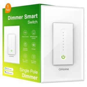 GHome Smart Switch, Smart Wi-Fi Light Switch